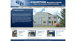 Desktop Screenshot of courtois-machinesoutils.com